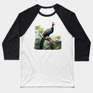 Horned Guan Baseball T-Shirt